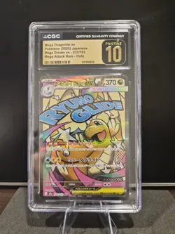 Pokemon Mega Dragonite ex 232/193 CGC Pristine 10 Mega Attack Rare Holo Japanes… - Image 1