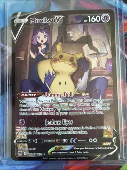 Mimikyu V TG16/TG30 Brilliant Stars Trainer Gallery Alternative Art Pokemon TCG - Image 1