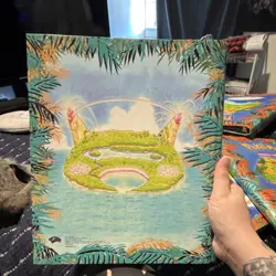 Wizards of the Coast Pokemon TCG Southern Islands 3-Ring Binder Mew Pikachu 2001 - Image 2