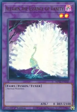 MP22-EN145 Allvain the Essence of Vanity Ultra Rare 1st Edition NM YuGiOh TCG - Image 1
