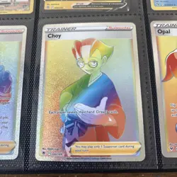 Choy 200/189 Pokemon TCG SWSH Astral Radiance Rainbow Secret Rare - Image 1