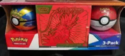 Pokemon Scarlet & Violet Elite Trainer Box & Poke Ball Tin ETB 3 Pack - Image 4