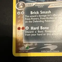 Dark Marowak Pokemon EX Team Rocket Returns 7/109 NM - Image 4