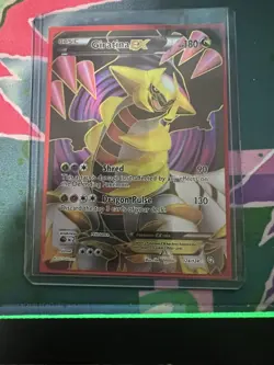Giratina EX Ultra Rare 124/124 Full Art Holo Dragons Exalted 2012 Pokemon TCG - Image 3