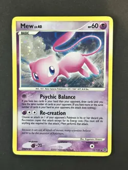 Mew Lv 40 Holo Rare 15/132 Secret Wonders Pokemon - Image 1