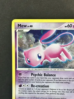 Mew Lv 40 Holo Rare 15/132 Secret Wonders Pokemon - Image 2