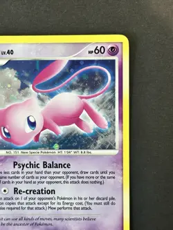 Mew Lv 40 Holo Rare 15/132 Secret Wonders Pokemon - Image 3
