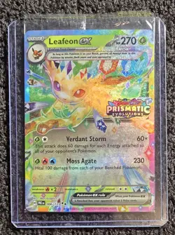 Leafeon ex 006/131 Holo Promo Prismatic Evolutions Pokemon Sealed SP - Image 1
