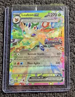 Leafeon ex 006/131 Holo Promo Prismatic Evolutions Pokemon Sealed SP - Image 2