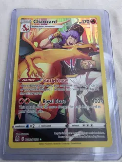 Pokemon TCG Charizard TG03/TG30 Swsh11: Lost Origin Trainer Gallery Holo - Image 2