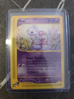 Pokemon EXPEDITION - #55/165 Mew - Non Holo - ENG - Image 1