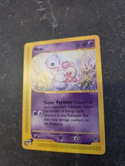 Pokemon EXPEDITION - #55/165 Mew - Non Holo - ENG - Image 2