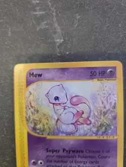 Pokemon EXPEDITION - #55/165 Mew - Non Holo - ENG - Image 3