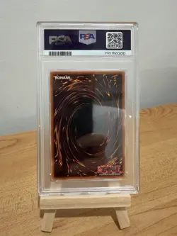Yu-Gi-Oh! TCG 2002 PSV JINZO Reverse Foil Error PSA 8 - Image 2