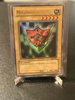 Yu-Gi-Oh Millennium Shield Ultra Rare McDonald's Promo MP1-001 Konami - Image 1