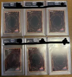 Yugioh Blue-Eyes White Dragon Ukiyo-e PSA 10 Consecutive Serial Numbers 6 serial - Image 2