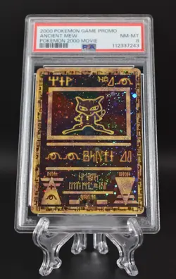 2000 Pokemon Ancient Mew PSA 8 NM-MT Pokemon Movie Game Promo Double Holo Card - Image 4