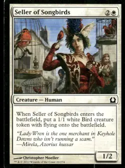 Seller of Songbirds Return to Ravnica MTG Magic the Gathering card - Image 1