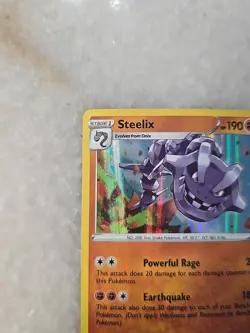 2021 POKEMON FUSION STRIKE STEELIX 139/264 HOLO (RARE) - Image 3