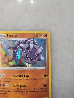 2021 POKEMON FUSION STRIKE STEELIX 139/264 HOLO (RARE) - Image 4
