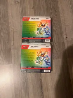 2 x Pokemon TCG First Partner Illustration Collection - Series 1 - New & Sealed - Image 2