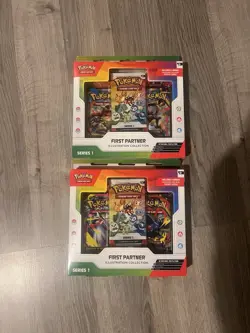 Pokemon TCG First Partner Illustration Collection Series 1 New- Sealed x2 - Image 1