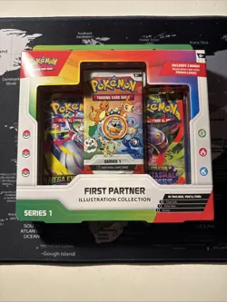 Pokemon TCG First Partner Illustration Collection Series 1 2026 New Sealed - Image 1