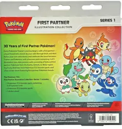 Pokemon TCG First Partner Illustration Collection Series 1 Sealed New - Image 2