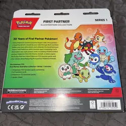 Pokemon TCG First Partner Illustration Collection Series 1 Sealed New - Image 4