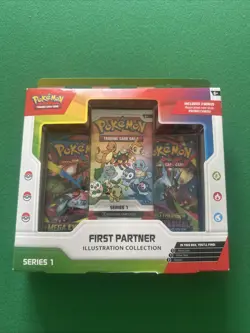 Pokemon TCG First Partner Illustration Collection Series 1 Box New And Sealed - Image 1