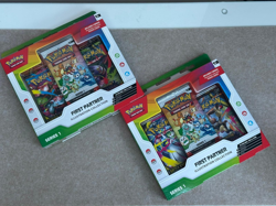 2 X POKEMON TCG: FIRST PARTNER ILLUSTRATION COLLECTION SERIES 1 - NEW & SEALED - Image 1