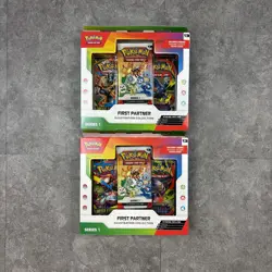 Pokemon TCG First Partner Illustration Collection Box - Series 1 - New & Sealed - Image 1