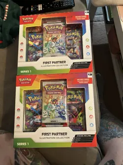 Pokemon TCG First Partner Illustration Collection Series 1 New- Sealed x2 - Image 1