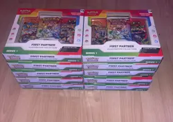 Pokemon TCG First Partner Illustration Collection Series 1 - NEW / Sealed x10 - Image 1