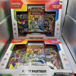 (2) Pokemon TCG First Partner Illustration Collection Series 1 - New Sealed 🔥 - Image 1