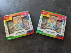 2 x New Sealed Pokemon TCG First Partner Illustration Collection Series 1 Box - Image 1