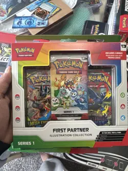 Pokemon TCG First Partner Illustration Collection Series 1 New Sealed - Image 1