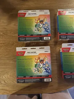 Pokemon TCG: First Partner Illustration Collection Series 1 x4 (New & Sealed) - Image 2