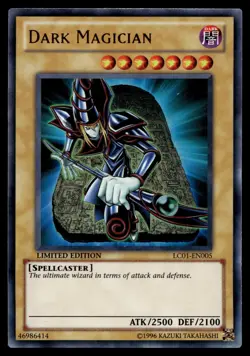 DARK MAGICIAN LC01-EN005 LEGENDARY COLLECTION: 25TH ANNIVERSARY EDITION YU-GI-OH - Image 1