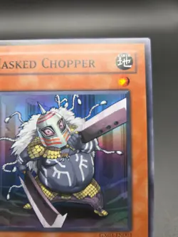 Masked Chopper GX03-EN003 YuGiOh GX Spirit Caller Game Promo Holo 2007 Near Mint - Image 3