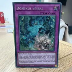 YUGIOH Dominus Spiral - Secret Rare 1st Edition DOOD-EN079 - Image 1
