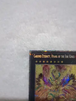 RA05-EN052 Garunix Eternity, Hyang of the Fire Kings Starlight Rare YuGiOh - Image 2