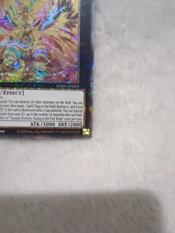 RA05-EN052 Garunix Eternity, Hyang of the Fire Kings Starlight Rare YuGiOh - Image 5