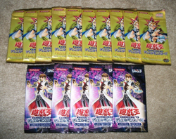 Yu-Gi-Oh Premium Pack #6 & Kaiba Limited Edition #5 Japanese Booster Pack Lot - Image 1