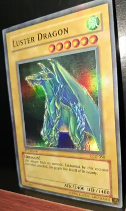Yu-Gi-Oh 1st Edition Luster Dragon LOD-050 LP Holo Bleed - Image 2