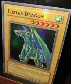 Yu-Gi-Oh 1st Edition Luster Dragon LOD-050 LP Holo Bleed - Image 3