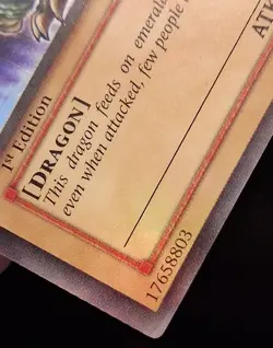 Yu-Gi-Oh 1st Edition Luster Dragon LOD-050 LP Holo Bleed - Image 5