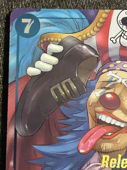 One Piece Buggy Gold Stamped Pre-Release Winner Promo P-084 - Image 2