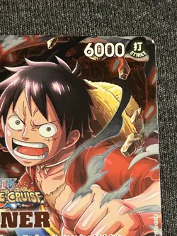 Monkey.D.Luffy Treasure Cruise WINNER Stamped Promo - One Piece NM - Image 5
