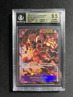 🔥💎📈Monkey D Luffy Op09-119 Alternate Art One Piece PSA 10 SECRET RARE - Image 1